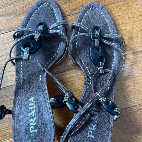 Prada Heels Size 5 - Picture 3 of 4